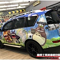 車爵士車體包膜車身彩貼 MITSUBISHI OUTLANDER 客製化龍貓 TOTORO 全車車身彩貼