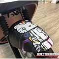 車爵士車體包膜車身彩貼 GOGORO S2 客製化 KITTY 全車車身彩貼