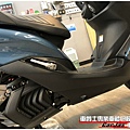 車爵士車體包膜車身彩貼-YAMAHA SMAX 全車殼、車燈自體修復透明犀牛皮保護包膜&3D黑卡夢改色包膜