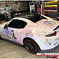 車爵士車體包膜車身彩貼-MAZDA MX-5 WACHIFIELD 全車彩貼