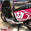 車爵士車體包膜車身彩貼-Aeon宏佳騰 Ai-1 客製化FOODPANDA全車彩貼