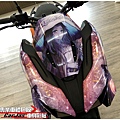 車爵士車體包膜車身彩貼-YAMAHA FORCE 2.0 客製化菈妮全車彩貼