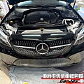 車爵士車體包膜車身彩貼-BENZ C300 全車漆面、車燈 TPU 自體修復透明犀牛皮保護膜