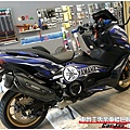 車爵士車體包膜車身彩貼-YAMAHA TMAX 客製化全車彩貼