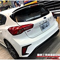 車爵士車體包膜車身彩貼-FORD FOCUS 尾燈 自體修復 茶色燻黑改色包膜