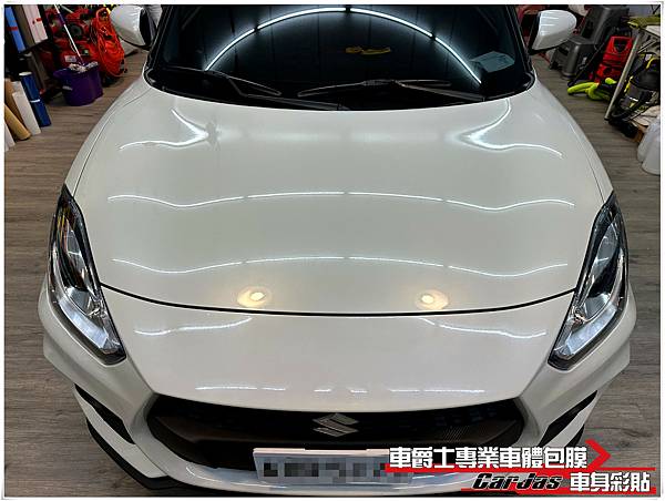 車爵士車體包膜車身彩貼-SUZUKI SWIFT 全車漆面自體修復透明保護膜