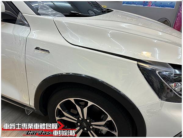 車爵士車體包膜車身彩貼-FORD FOCUS 全車漆面 TPU自體修復透明犀牛皮保護膜、車燈茶色燻黑改色包膜