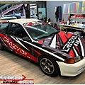 車爵士車體包膜車身彩貼-HONDA CIVIC K8客製化瘋油網廠車彩貼