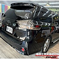 車爵士車體包膜車身彩貼-TOYOTA SIENNA  尾燈 茶色燻黑改色包膜