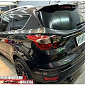 車爵士車體包膜車身彩貼-FORD KUGA 尾燈茶色燻黑改色包膜