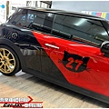 車爵士車體包膜車身彩貼-MINI COOPER F56 客製化車身彩貼車身改色包膜