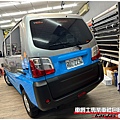 車爵士車體包膜車身彩貼-中華菱利A180 新光保全服務工程車車身彩貼