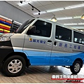 車爵士車體包膜車身彩貼-中華菱利A180 新光保全服務工程車車身彩貼