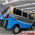 車爵士車體包膜車身彩貼-中華菱利A180 新光保全服務工程車車身彩貼