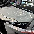 車爵士車體包膜車身彩貼-LEXUS NX200T 車頭迎風面自體修復TPU透明犀牛皮保護包膜