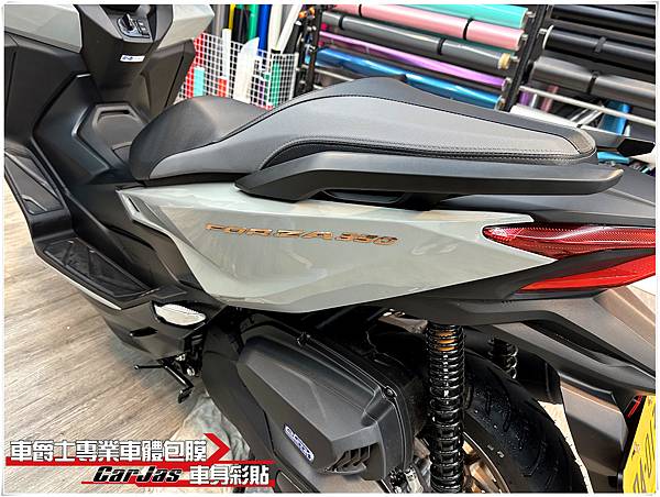 車爵士車體包膜車身彩貼-HONDA FORZA 350 全車殼、車燈、儀表 TPU自體修復透明犀牛皮保護包膜