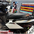 車爵士車體包膜車身彩貼SYM JET SL 全車白魅幻彩改色包膜