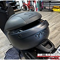 車爵士車體包膜車身彩貼-GOGORO S1 尾燈超深黑燻黑改色包膜