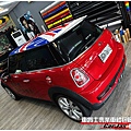 車爵士車體包膜車身彩貼MINI COOPER 客製化英國旗車頂彩貼