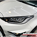 車爵士車體包膜車身彩貼－TOYOTA GR YARIS 車頭迎風面漆面、車燈 TPU自體修復透明犀牛皮保護膜