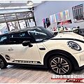 車爵士車體包膜車身彩貼-MINI COOPER 客製化車身彩貼、車頂彩貼