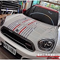 車爵士車體包膜車身彩貼-MINI COUNTRYMAN 客製化車身彩貼