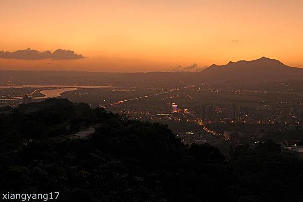 日落觀音山