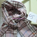 BURBERRY巴寶莉純羊絨圍巾男女士經典小格子粉色 2300 (2)_conew1