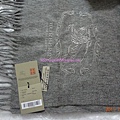 BURBERRY巴寶莉純色羊絨圍巾男女士經典灰色 2300 (1)_conew1