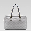 GUCCI-新款銀色肩背包旅行包型號153240小號  尺寸W42H29D24CM 3000