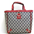 GUCCI-新款時尚手提側肩三環包商品編號130739紅色  尺寸W27H26D9.5CM~2800