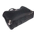 GUCCI-經典三D環緹花帆布託特包編號141472黑色 尺寸W39H27D10CM~3000 (1)