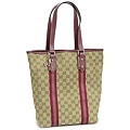 GUCCI-經典時尚水晶蝴蝶吊飾單肩包編號162899桃紅色 尺寸W35H31D12CM~2800