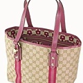 GUCCI-139261小號經典時尚超人氣小型公仔包桃紅色 尺寸H18W25D11CM~2600