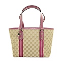 GUCCI-137396中號春夏新款桃紅色公仔包尺寸W27H20D14CM~2700 (1)