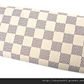 LV-N61735-白色棋盤格POCHETTE長夾尺寸W19H10.5D 2.5CM1850 (1)