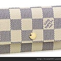 LV-N61745白色棋盤格6孔鑰匙扣尺寸W10.5H7CM1500