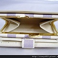 LV-編號N61676白色棋盤格紋中夾尺寸W13.5XH9CM1700 (1)