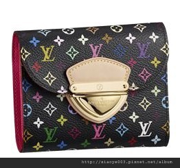 LV-黑色短款KOALA錢包M58087.W12.5xH10CM1800