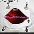 DIOR2010白色配銀色扣羊皮手提包  2933563 W23H19D13CM 3800 (3)