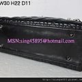 DIOR6322 黑色配銀色扣羊皮手提包 2935468 W30H22D11 4000 (2)