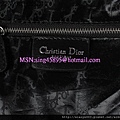 DIOR6322 黑色配銀色扣羊皮手提包 2935468 W30H22D11 4000 (4)