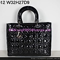 DIOR 2102克光配銀色扣手提包 2935487 W32H27D9CM 4000