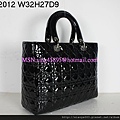 DIOR 2102克光配銀色扣手提包 2935487 W32H27D9CM 4000 (1)