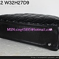 DIOR 2102克色配銀扣羊皮手提包 2935487 W32H27D9CM 4000 (2)