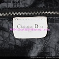 DIOR 6322 白色配銀色扣羊皮手提包 2935468 W30H22D11CM 4000 (4)