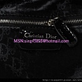 DIOR 6322 克光配銀色扣手提斜挎包 2935468 W30H22D11CM 4000 (4)