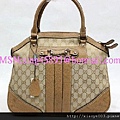 GUCCI-247285卡其色手提包3500