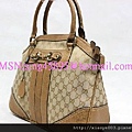 GUCCI-247285卡其色手提包3500 (1)