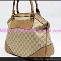 GUCCI-247285卡其色手提包3500 (2)